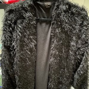 Free Press shaggy shimmery cardigan